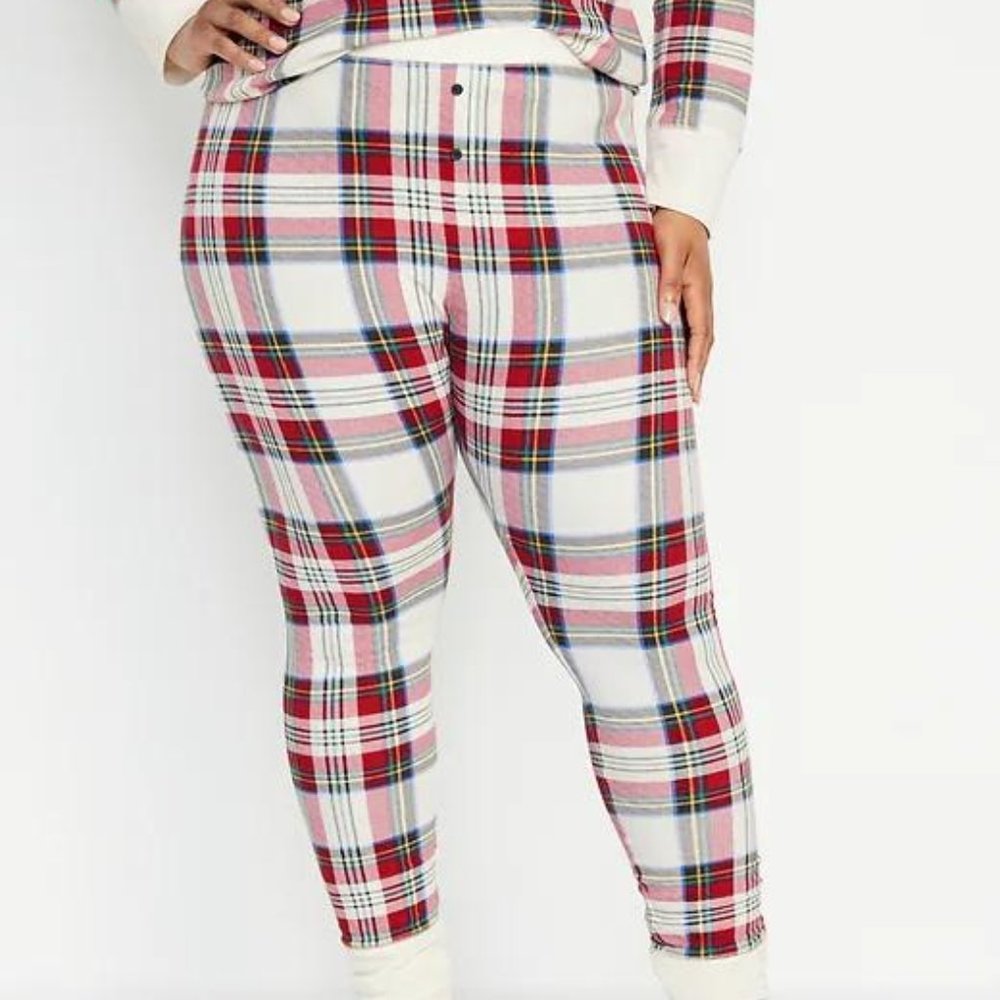 NWT Old Navy High-Waisted Micro Fleece Pajama Jogger Pants for Women - Picture 4 of 5